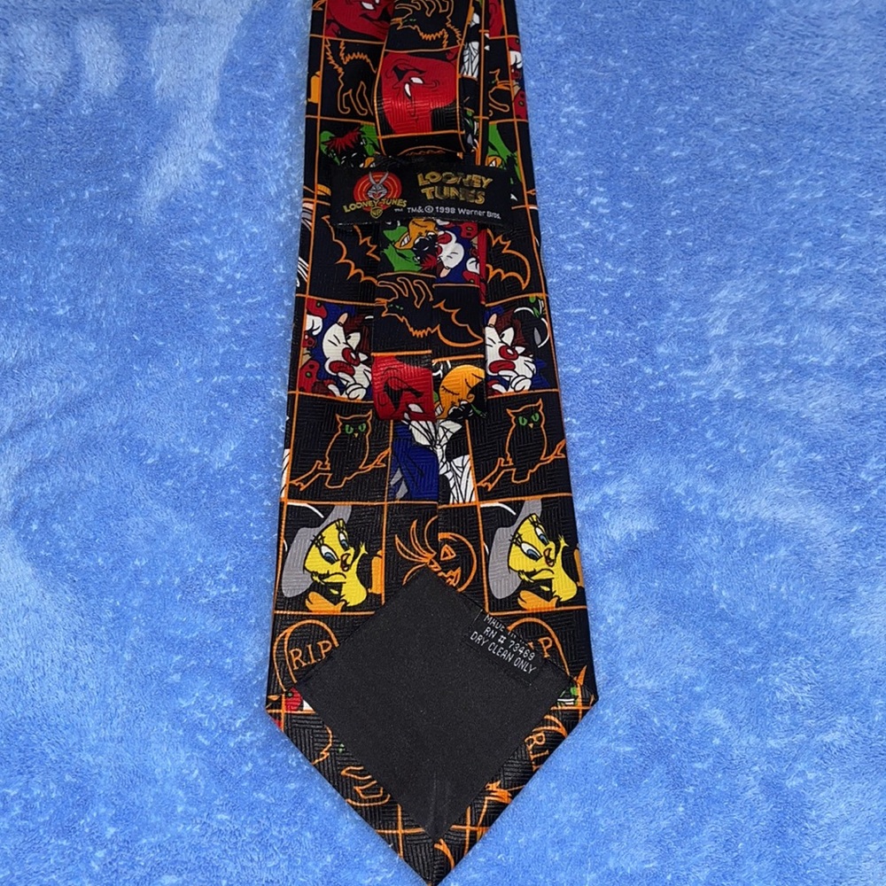 Vintage 1998 Looney Tune characters Men’s Tie. - Picture 6 of 6